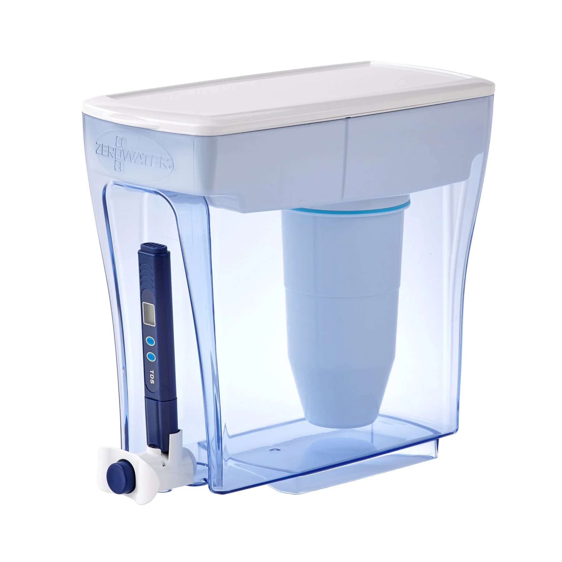ZeroWater 4.7L Ready-Pour® Water Filter Dispenser with 13 filters