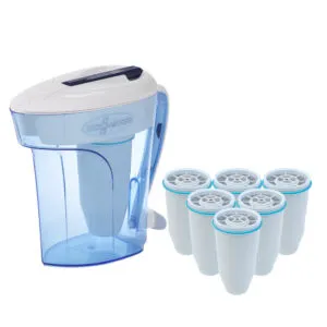 Jarra de agua ZeroWater 2.8L Ready-Pour® con 7 filtros