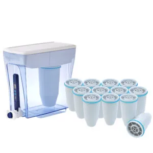 ZeroWater 4.7L Ready-Pour® Filtro Dispensador de Agua con 13 filtros