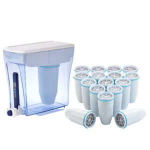 ZeroWater 4.7L Ready-Pour® Filtro Dispensador de Agua con 17 filtros