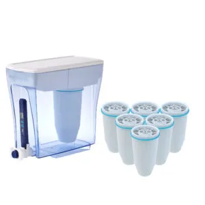 ZeroWater 4.7L Ready-Pour® Filtro Dispensador de Agua con 7 filtros